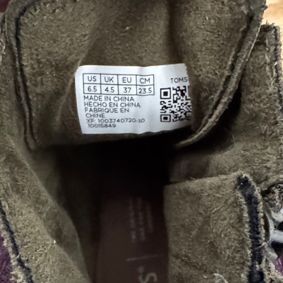 Toms Forest Green Lace-Up Boots - Picture 6 of 15